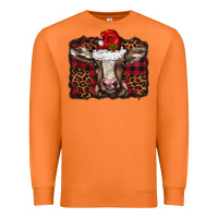 Carrot Christmas background baby calf Premium Sweatshirt - BarkalooDesign