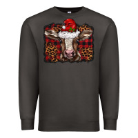 Smoke Christmas background baby calf Premium Sweatshirt - BarkalooDesign