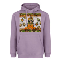 Lavender easter egg hunter  rabbit Heavyweight Hoodie - BarkalooDesign