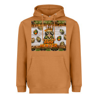 Meerkat easter egg hunter  rabbit Heavyweight Hoodie - BarkalooDesign