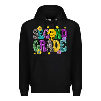 Black second grade Premium Hoodie - NancyCooperArtShop