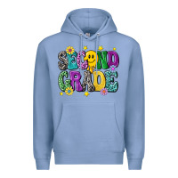 Colony Blue second grade Premium Hoodie - NancyCooperArtShop