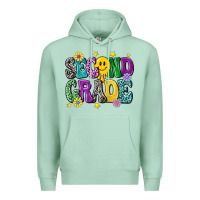 Seafoam second grade Premium Hoodie - NancyCooperArtShop