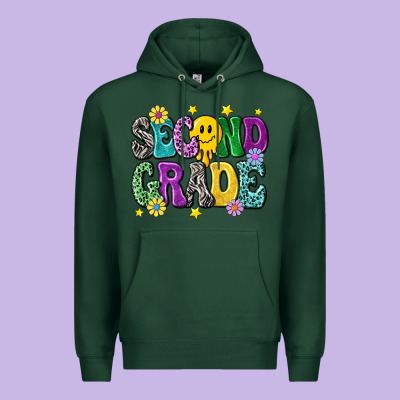 Second Grade Premium Hoodie Designed By Nancycooperartshop