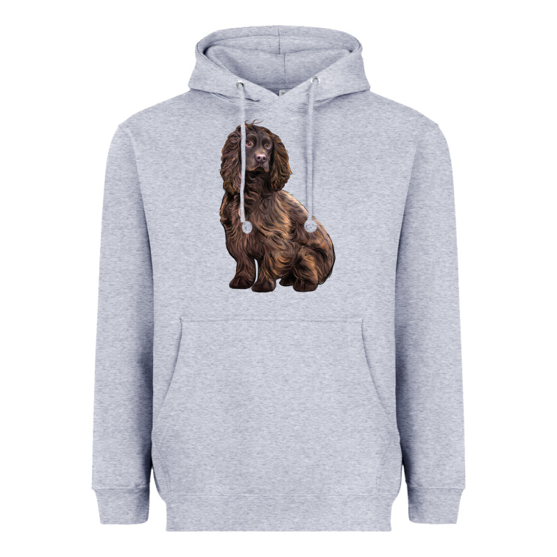 Boykin Spaniel Dog Heavyweight Hoodie by LillyAllenDesigns | Teevron