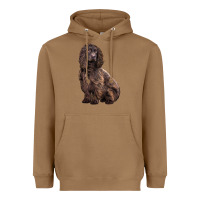 Toasted Coconut Boykin Spaniel Dog Heavyweight Hoodie - LillyAllenDesigns