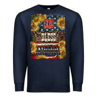 Navy Western God Bless America Premium Sweatshirt - LillyAllenDesigns