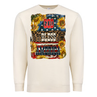 Sandshell Western God Bless America Premium Sweatshirt - LillyAllenDesigns