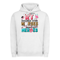 Pigment Lunar Rock rt because nurses need heroes Urban Hoodie - LillyAllenDesigns