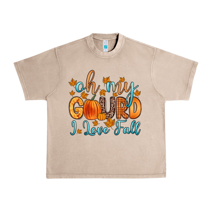 Oh My Gourd I Love Fall Urban Heavy Tee by Zillion Design Studio | Teevron
