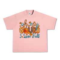Salmon oh my gourd i love fall Urban Heavy Tee - Zillion Design Studio