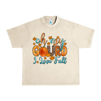Sandshell oh my gourd i love fall Urban Heavy Tee - Zillion Design Studio