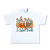 White oh my gourd i love fall Urban Heavy Tee - Zillion Design Studio