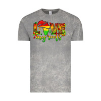 Cloud Rock love my roots juneteenth Vintage Tee - texasbilliewilder