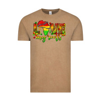 Vintage Coffee love my roots juneteenth Vintage Tee - texasbilliewilder