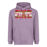 Lavender pink camouflage egg hunter bunny   license plate Heavyweight Hoodie - BarkalooDesign