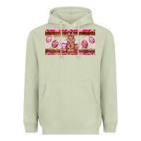 Matcha pink camouflage egg hunter bunny   license plate Heavyweight Hoodie - BarkalooDesign