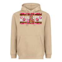 Mushroom pink camouflage egg hunter bunny   license plate Heavyweight Hoodie - BarkalooDesign