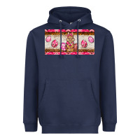 Pink Camouflage Egg Hunter Bunny   License Plate Heavyweight Hoodie | Teevron