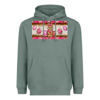 Sage pink camouflage egg hunter bunny   license plate Heavyweight Hoodie - BarkalooDesign