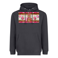 Smoke pink camouflage egg hunter bunny   license plate Heavyweight Hoodie - BarkalooDesign