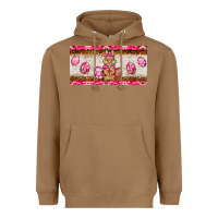 Toasted Coconut pink camouflage egg hunter bunny   license plate Heavyweight Hoodie - BarkalooDesign