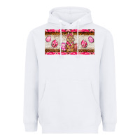 White pink camouflage egg hunter bunny   license plate Heavyweight Hoodie - BarkalooDesign