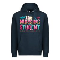 Navy nursing student no sleep no money no life Premium Hoodie - MaliasSmallBusiness