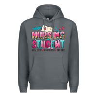 Rock nursing student no sleep no money no life Premium Hoodie - MaliasSmallBusiness