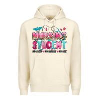 Sandshell nursing student no sleep no money no life Premium Hoodie - MaliasSmallBusiness