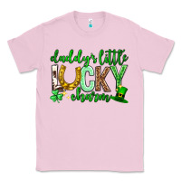 Bubblegum Pink St. Patrick's Day Daddy's little lucky charm Classic Tee - Neo Western