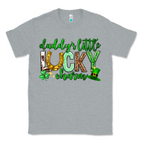 Heather Grey St. Patrick's Day Daddy's little lucky charm Classic Tee - Neo Western