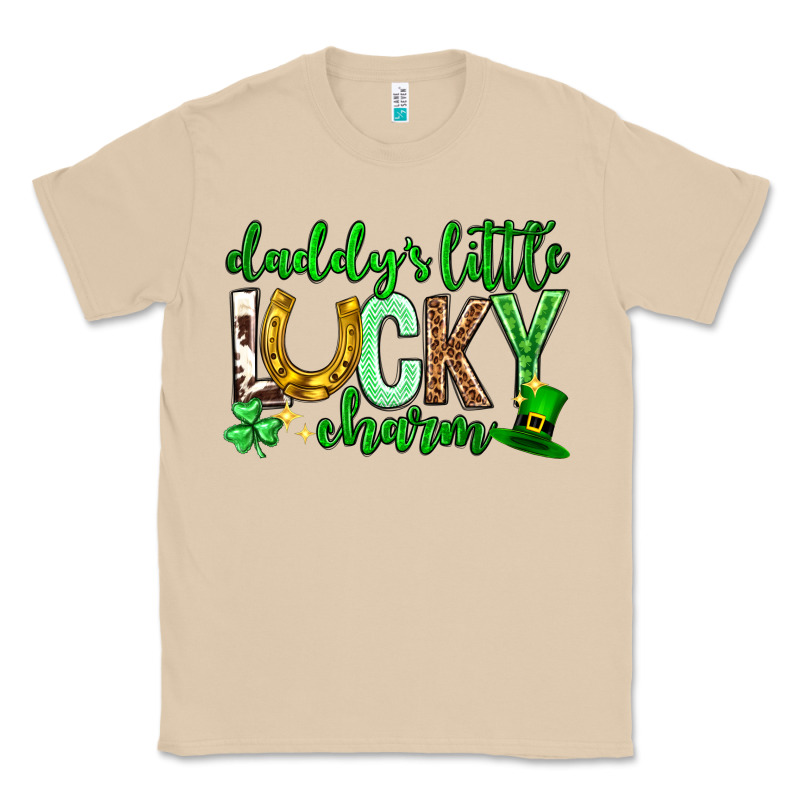 St. Patrick's Day Daddy's Little Lucky Charm Classic Tee by Neo Western | Teevron