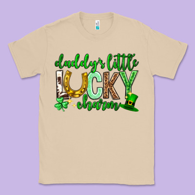 St. Patrick's Day Daddy's Little Lucky Charm Classic Tee Designed By Neo Western