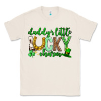 Natural St. Patrick's Day Daddy's little lucky charm Classic Tee - Neo Western