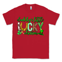 Red St. Patrick's Day Daddy's little lucky charm Classic Tee - Neo Western