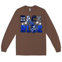 Chestnut Back to blue 4th of July 4th of july Long Sleeve Tee - CowGirlArtShop