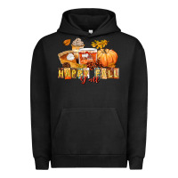 Pigment Black happy fall y'all Urban Hoodie - LillyAllenDesigns