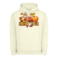 Pigment Pistachio happy fall y'all Urban Hoodie - LillyAllenDesigns