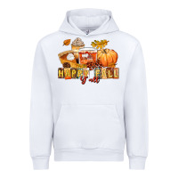 White happy fall y'all Urban Hoodie - LillyAllenDesigns