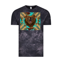 Cloud Black bear native american  tumbler Vintage Tee - BarkalooDesign