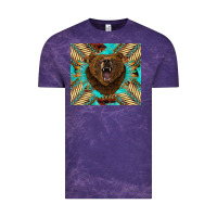 Cloud Purple bear native american  tumbler Vintage Tee - BarkalooDesign