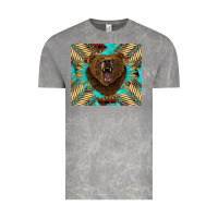 Cloud Rock bear native american  tumbler Vintage Tee - BarkalooDesign