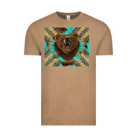 Vintage Coffee bear native american  tumbler Vintage Tee - BarkalooDesign