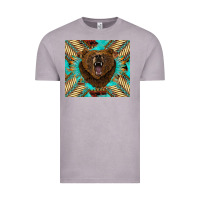 Vintage Zinc bear native american  tumbler Vintage Tee - BarkalooDesign