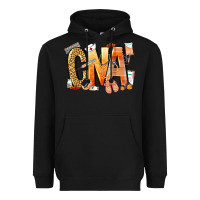 Black cna certified nursing assistant nurse Heavyweight Hoodie - NancyCooperArtShop