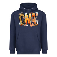 Navy cna certified nursing assistant nurse Heavyweight Hoodie - NancyCooperArtShop