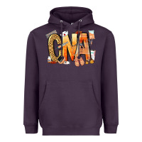 Plum cna certified nursing assistant nurse Heavyweight Hoodie - NancyCooperArtShop