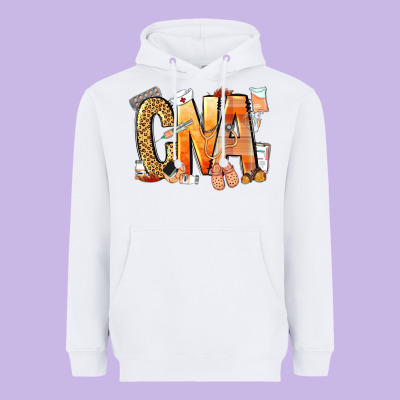 Cna Certified Nursing Assistant Nurse Heavyweight Hoodie Designed By Nancycooperartshop