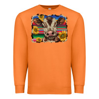 Carrot western background baby calf Premium Sweatshirt - BarkalooDesign